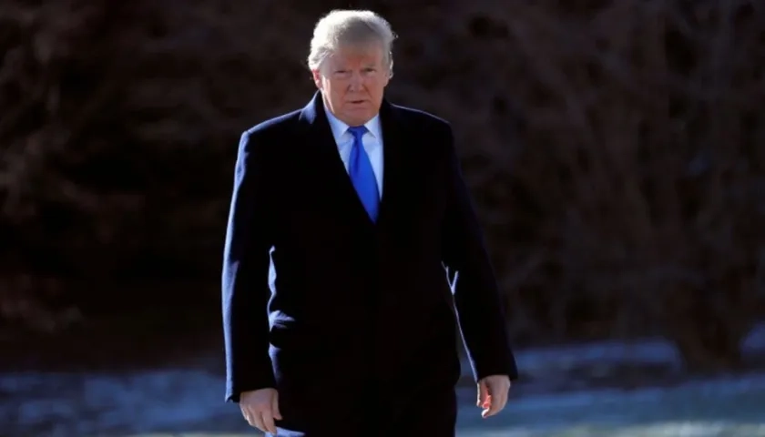 El Presidente Donald Trump