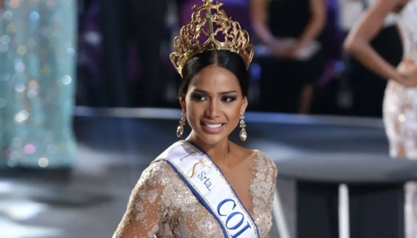 Andrea Tovar, señorita Colombia 2016.