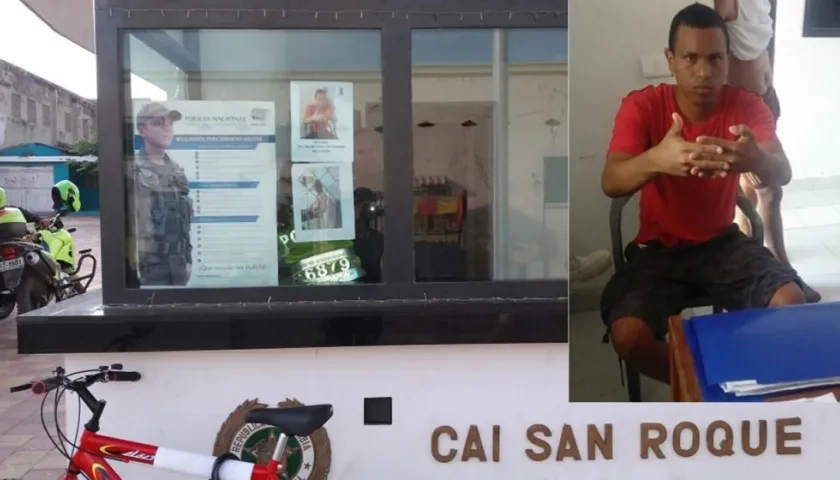 Rodolfo Sánchez Julio y las imágenes en el CAI San Roque.