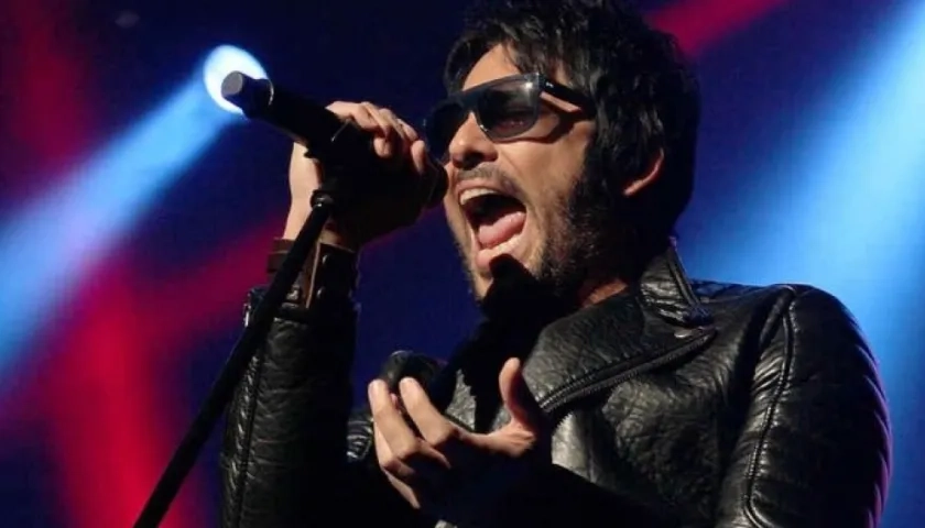 El cantante Beto Cuevas del grupo La Ley.