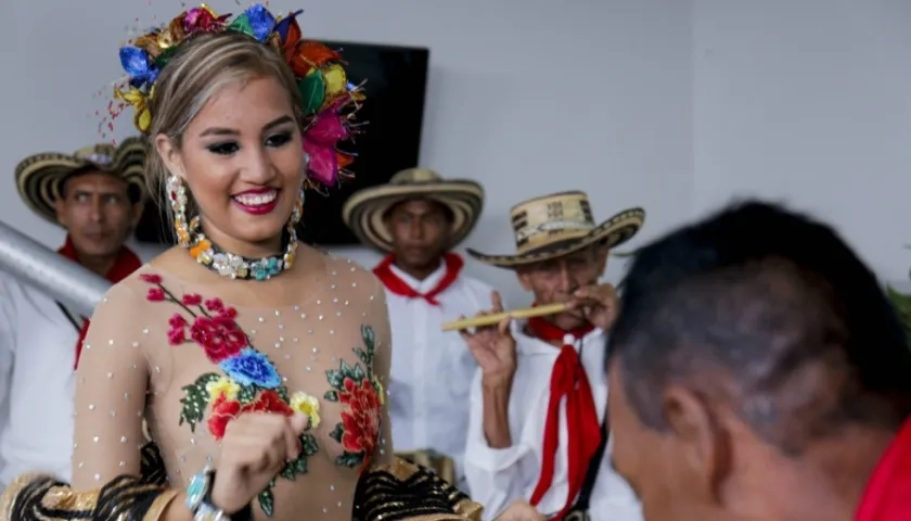 La reina central 2018, Geovana Hernández Charris.