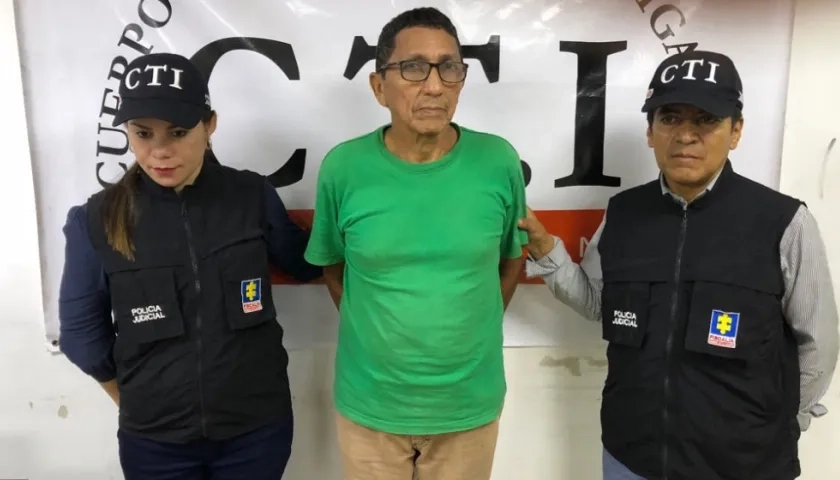 Jorge Luis Pérez Álvarez, el capturado.