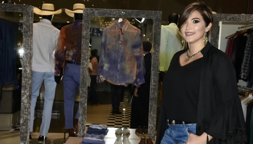 La diseñadora barranquillera Lily Montes