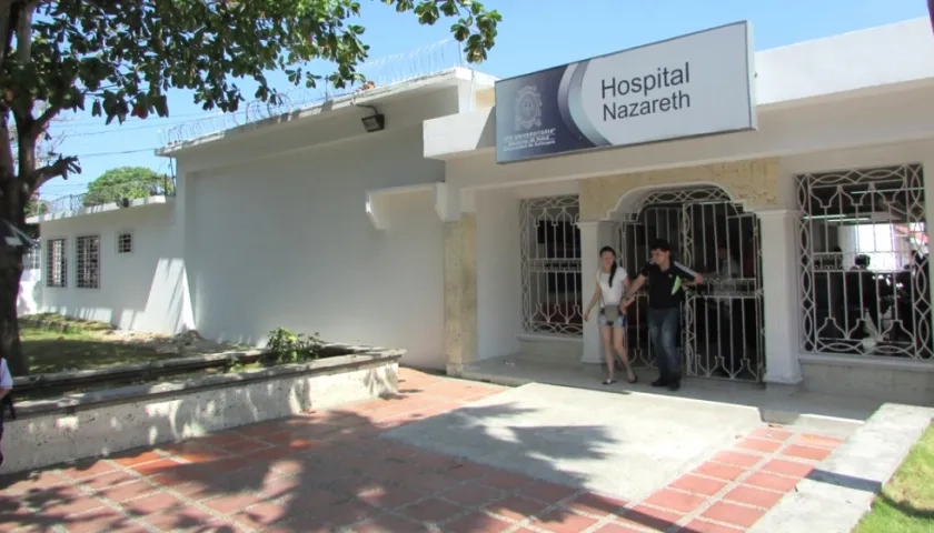 La víctima llegó sin signos vitales al Hospital Nazareth.