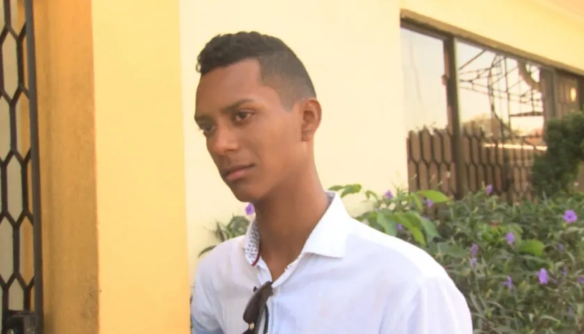 Breiner, hermano de Aldair Lozano Ruíz