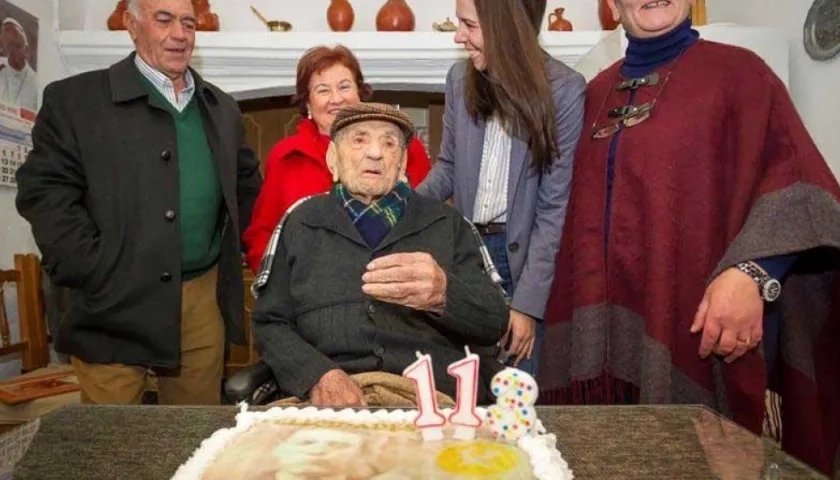 Cumplió los 113 años en diciembre de 2017.