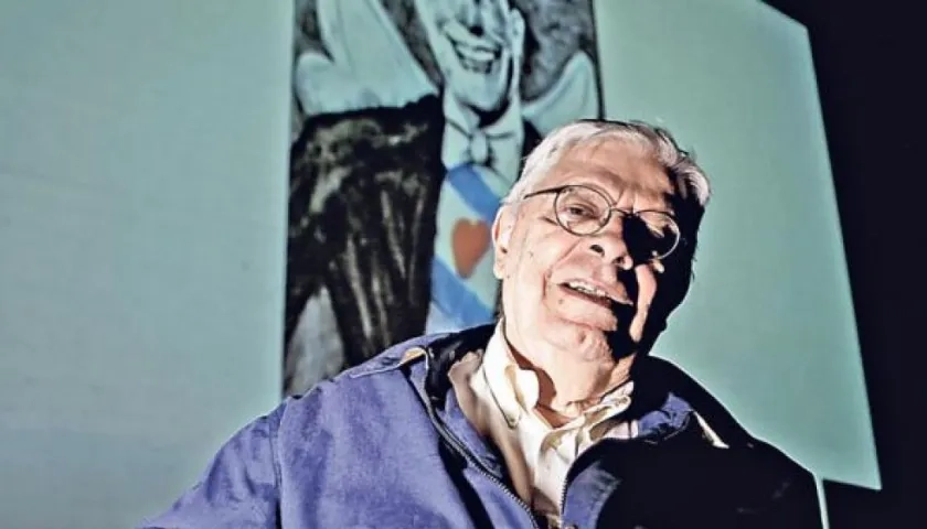 El caricaturista y artista plástico uruguayo-argentino Hermenegildo Sábat.
