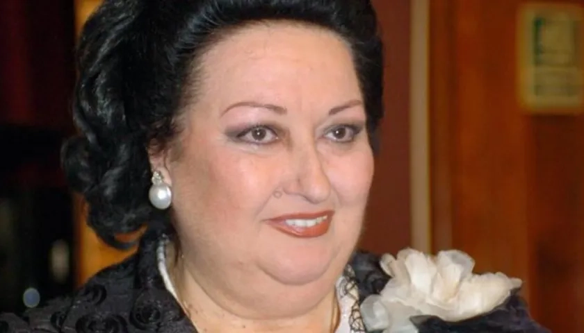 Montserrat Caballé, soprano española, fallecida hoy a los 85 años.