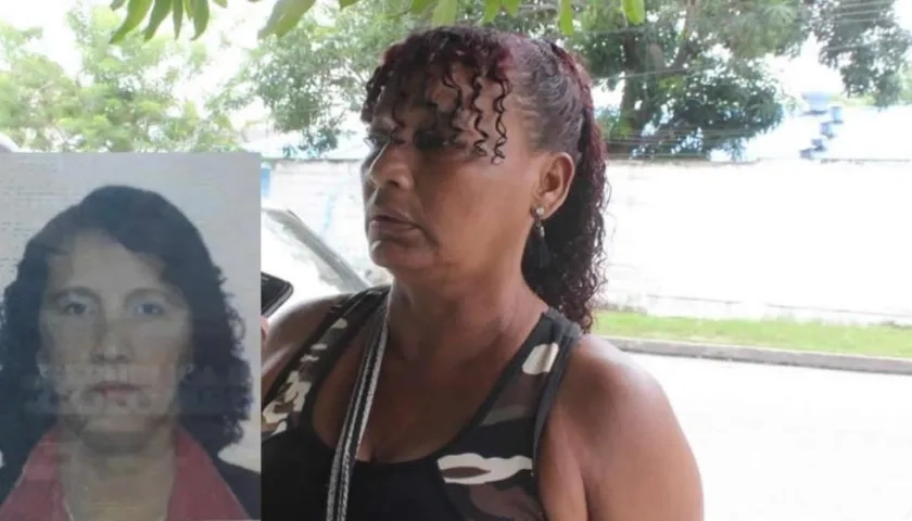 Foto en vida de María Elena Adagarra Castro y su hermana, Ivón.