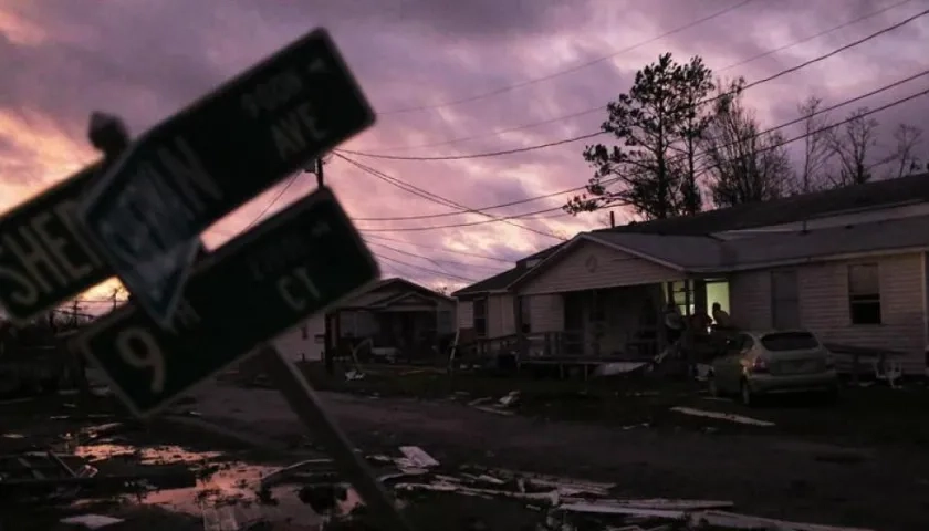 Estragos de Michael en La Florida.