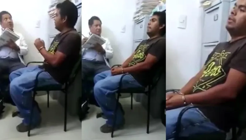 'El monstruo de Ecatepec' durante su polémica declaración.
