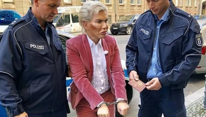 Rodrigo Alves durante la captura en Alemania.