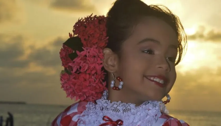 Alejandra Castro Acosta, aspirante a la categoría preinfantil.