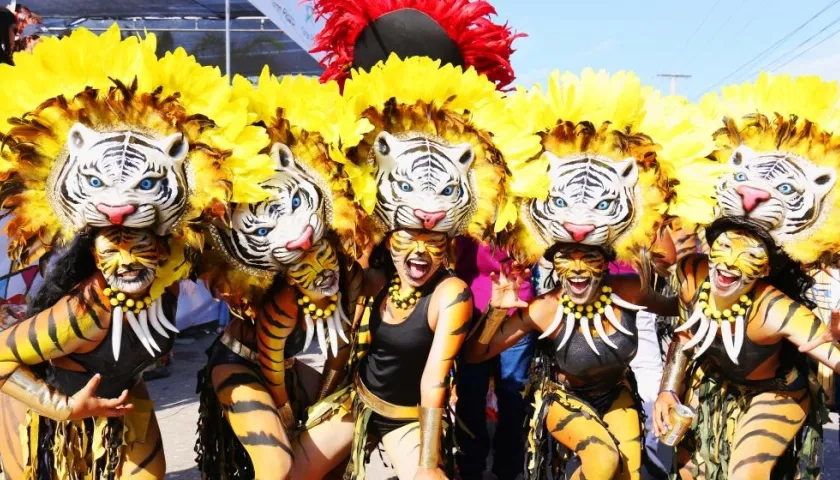 Comparsa Selva Africana.