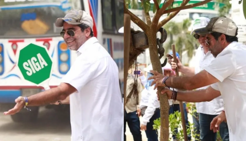 El Alcalde Alejandro Char.