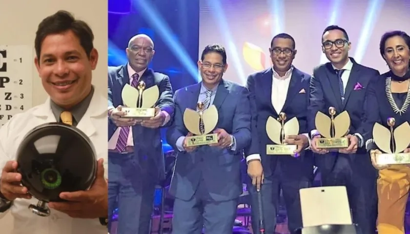 El optómetra Hernando Hernández Leal, egresado de la UniMetro, fue uno de los ganadores de Titanes Caracol.