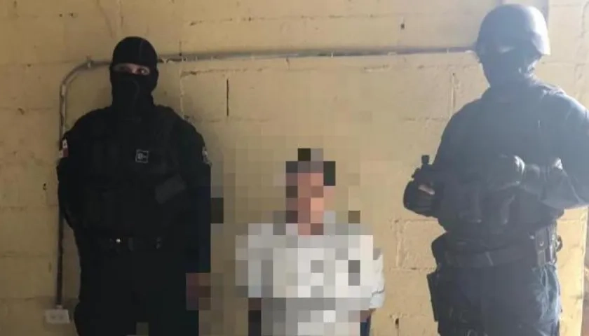 El colombiano detenido en Panamá con casi 860 mil dólares.