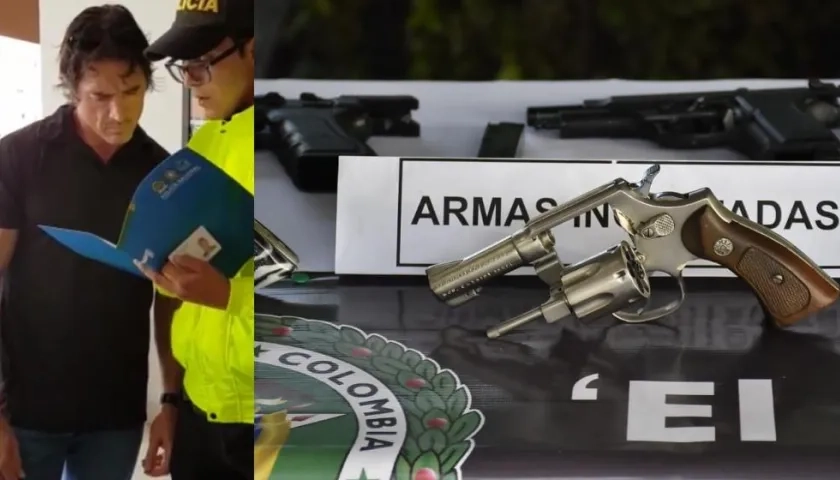 "Richard Smith", cuando le leían los derechos del capturado. 