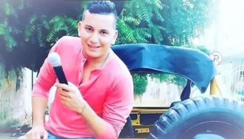 El cantante vallenato Daniel 'Tato' Solano.