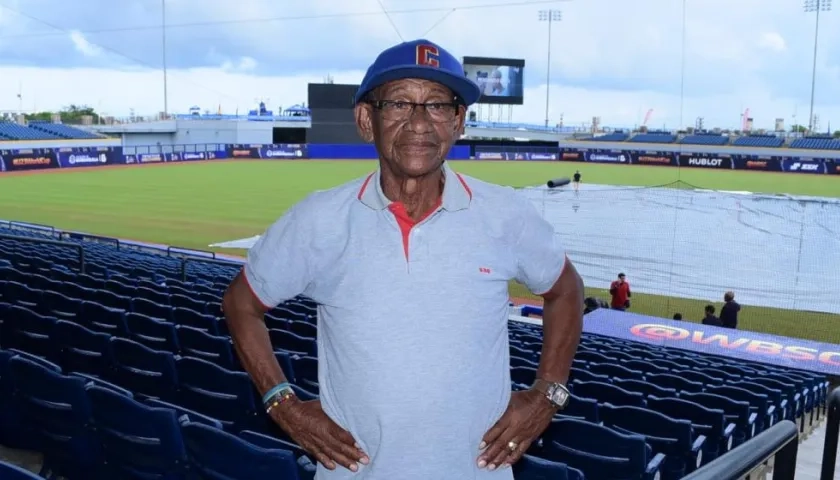 El exbeisbolista colombiano Luis De Arco. 