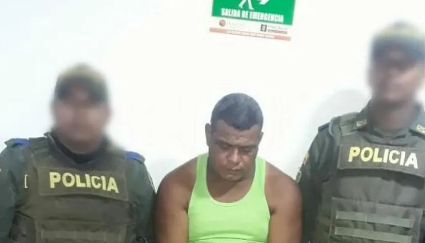  Gerardo Rafael Borrero Díaz, capturado por homicidio.