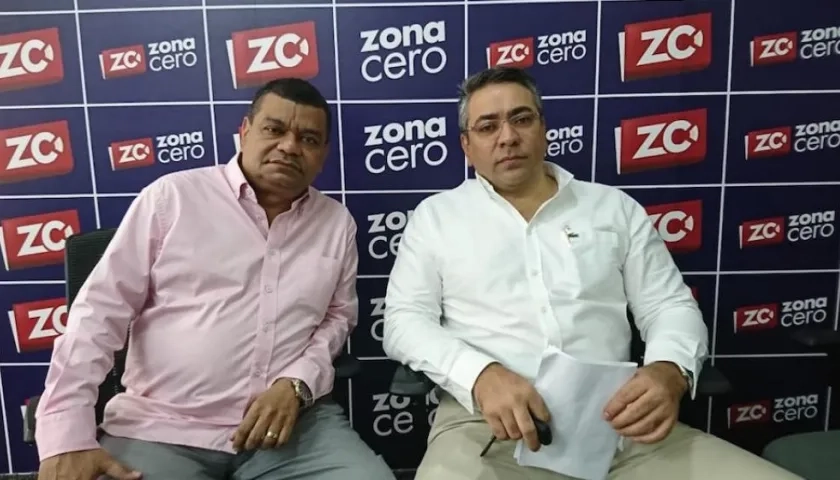 Dairo Navarro Pacheco y Héctor Esmeral Lafaurie.