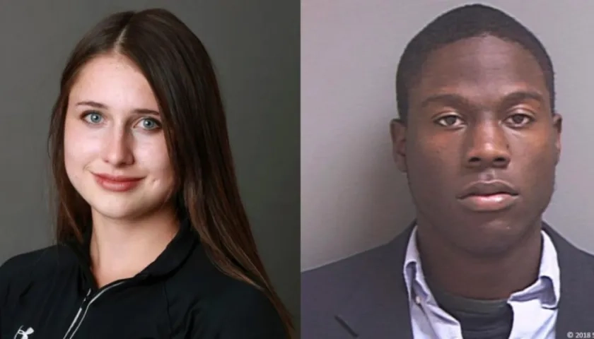 Lauren McCluskey y Melvin Rowland