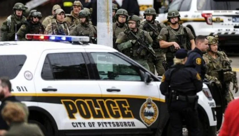 Tiroteo de hoy en una sinagoga de la ciudad de Pittsburgh