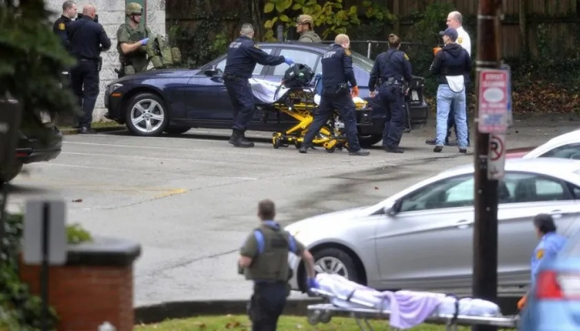 Once personas fallecieron y otras seis resultaron heridas durante el tiroteo