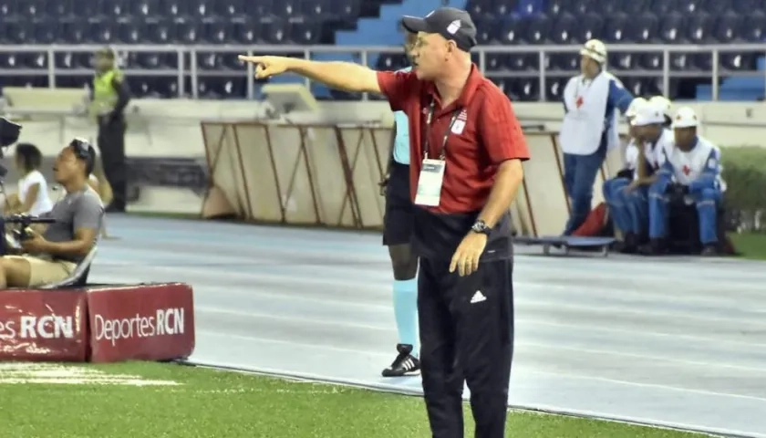 Juan Carlos Conde, asistente técnico del América de Cali.