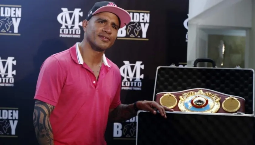 El puertorriqueño Miguel Ángel Cotto.