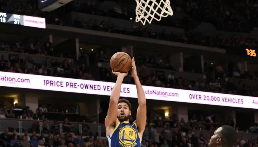 Klay Thompson, jugador de Golden State. 