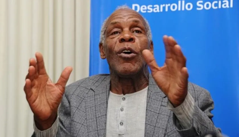 El actor estadounidense Danny Glover.