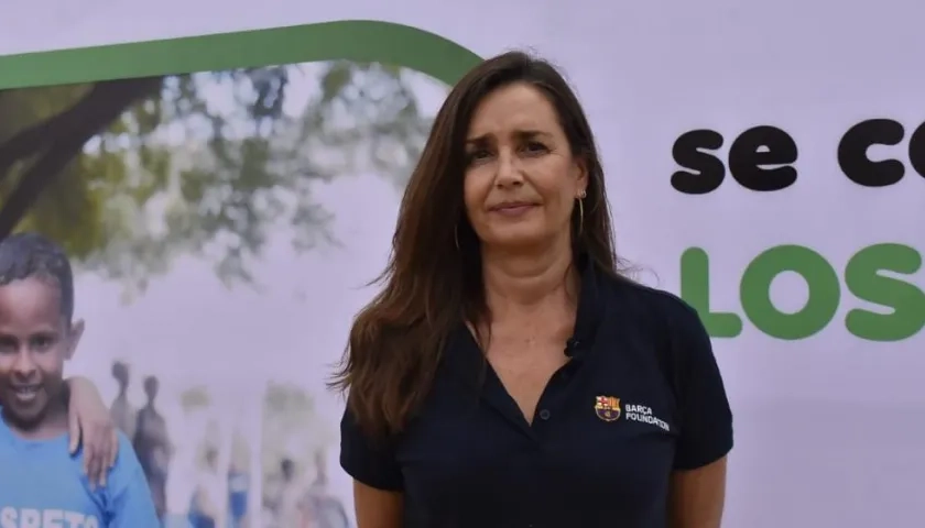 María Vallés, presidenta de la Fundación FC Barcelona