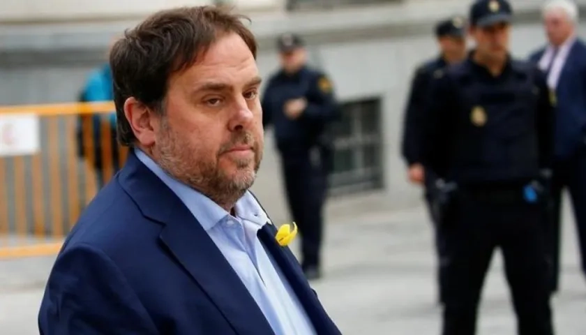 El exvicepresidente del gobierno catalán, Oriol Junqueras.
