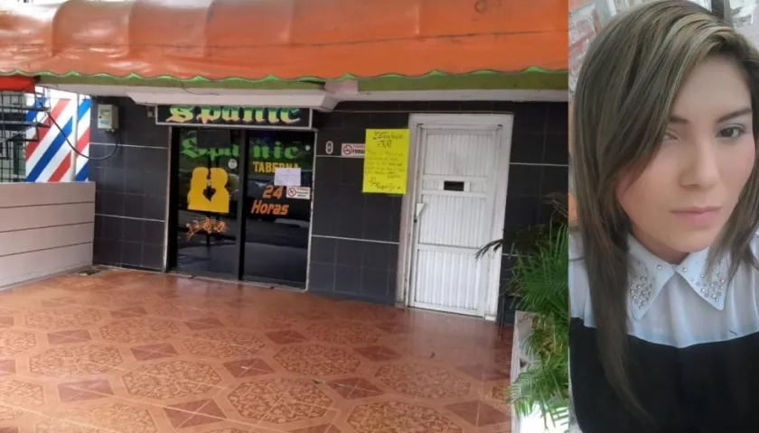 La taberna, donde fue asesinada Geraldine Contreras, fue sellada hasta el 13 de noviembre.