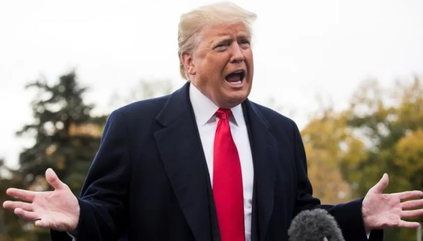 Donald Trump, presidente de Estados Unidos.