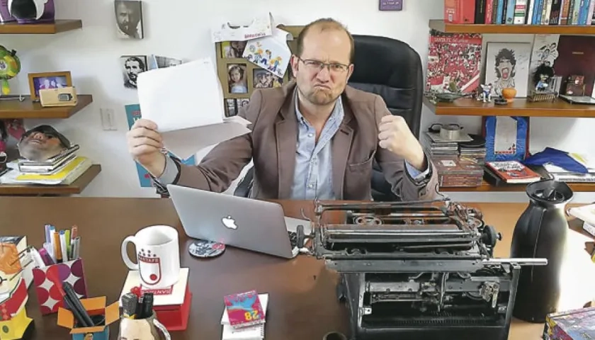 El youtuber Daniel Samper Ospina.