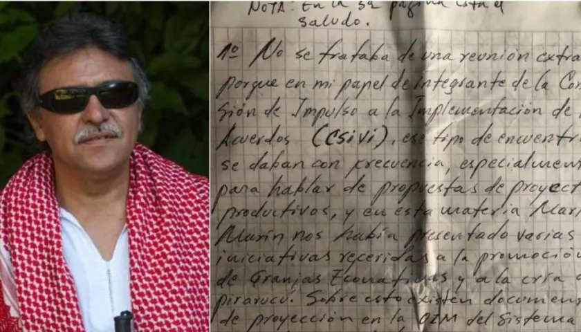 Jesús Santrich, jefe guerrillero.