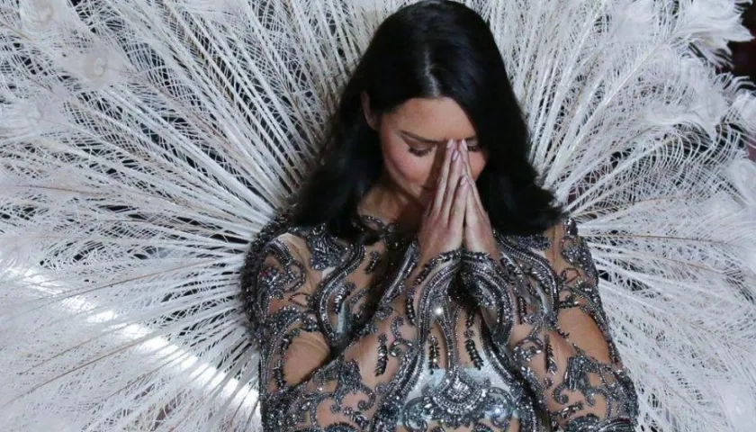 La modelo Adriana Lima.