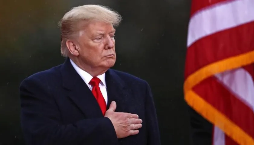 Donald Trump, presidente de Estados Unidos.