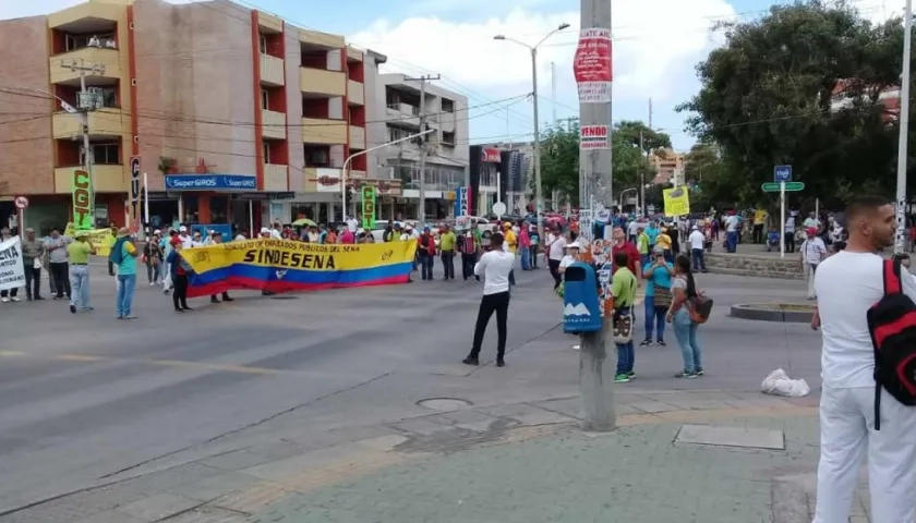 En el norte también se afectó la operación de Transmetro.