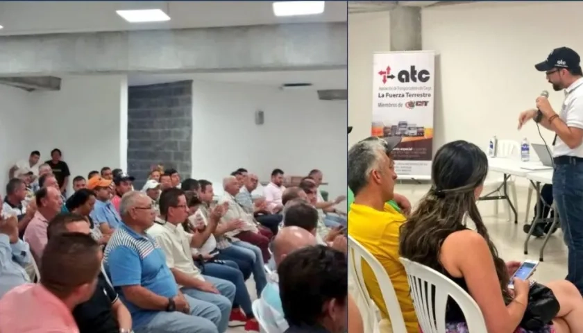 Los transportadores se reunieron en Manizales.