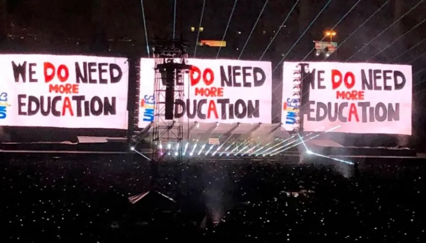 Concierto del cantante británico y fundador del grupo "Pink Floyd" Roger Waters.