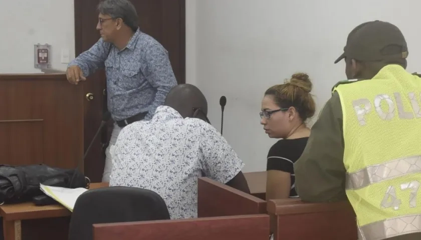 Tivisay Lobo Fuentes, en audiencia.