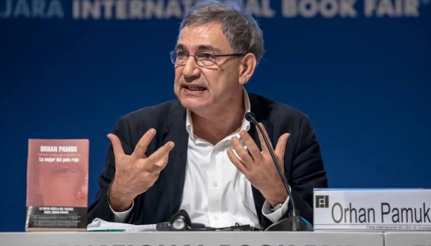 El nobel de Literatura turco Orhan Pamuk.