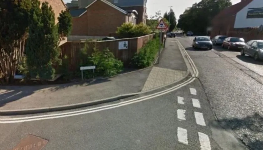 Lugar donde encontraron al bebé momificado.