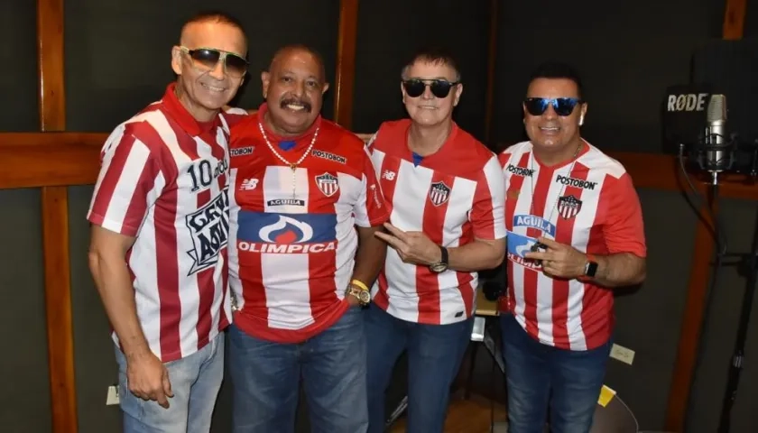 Álvaro Ricardo, Juan Piña, Edwin ‘El fantasma’ Gómez y Charlie Gómez.