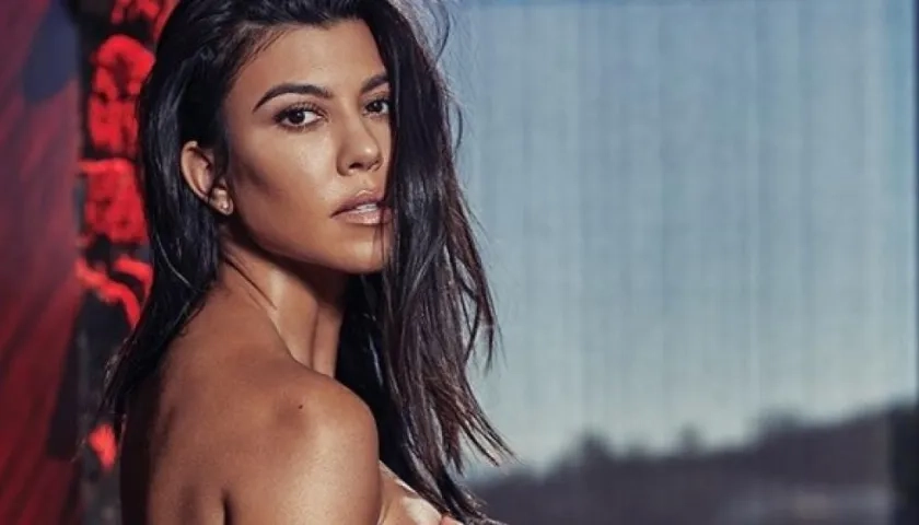 La modelo y empresaria Kourtney Kardashian.