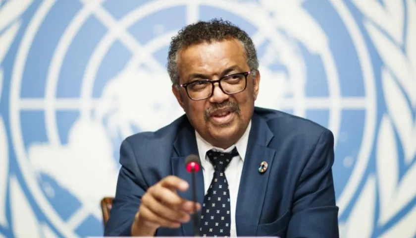 Adhanom Ghebreyesus, director de la OMS.